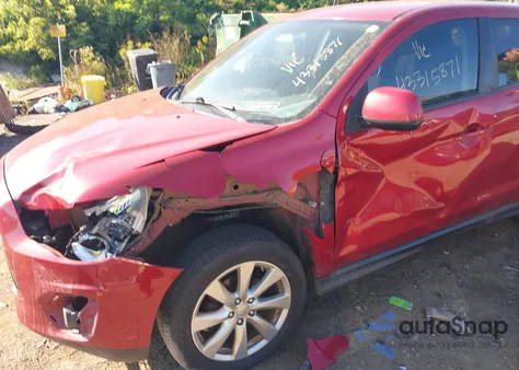 2014 Mitsubishi Outlander Sport Es z USA, uszkodzony, nr VIN 4A4AR3AU0EE007305